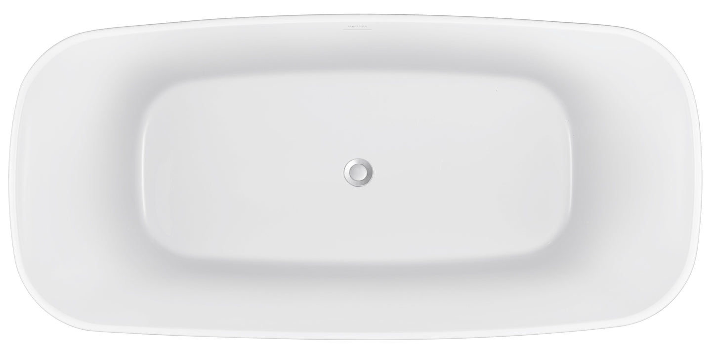 Dowler 59" Acrylic Freestanding Soaking Tubs