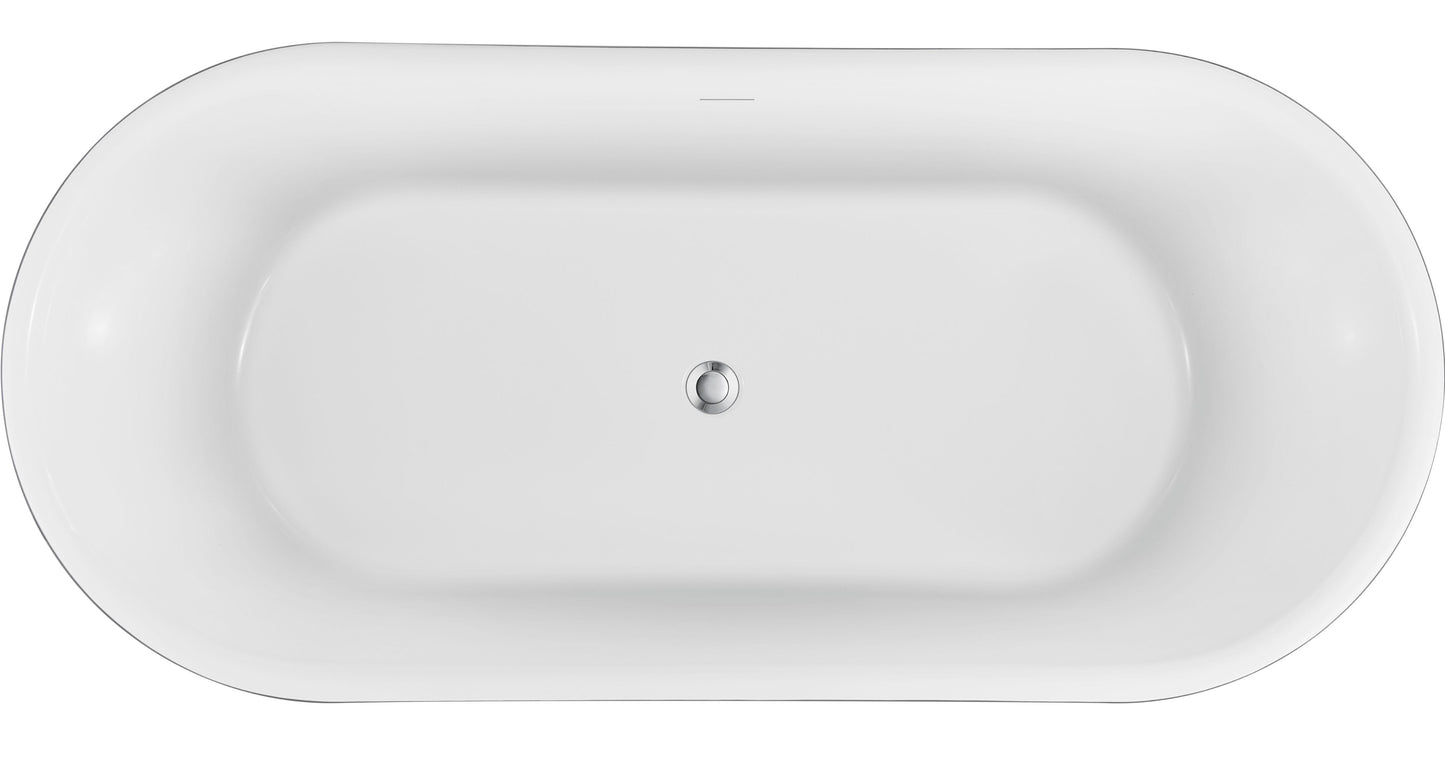 Dowler 67" Acrylic Freestanding Tub