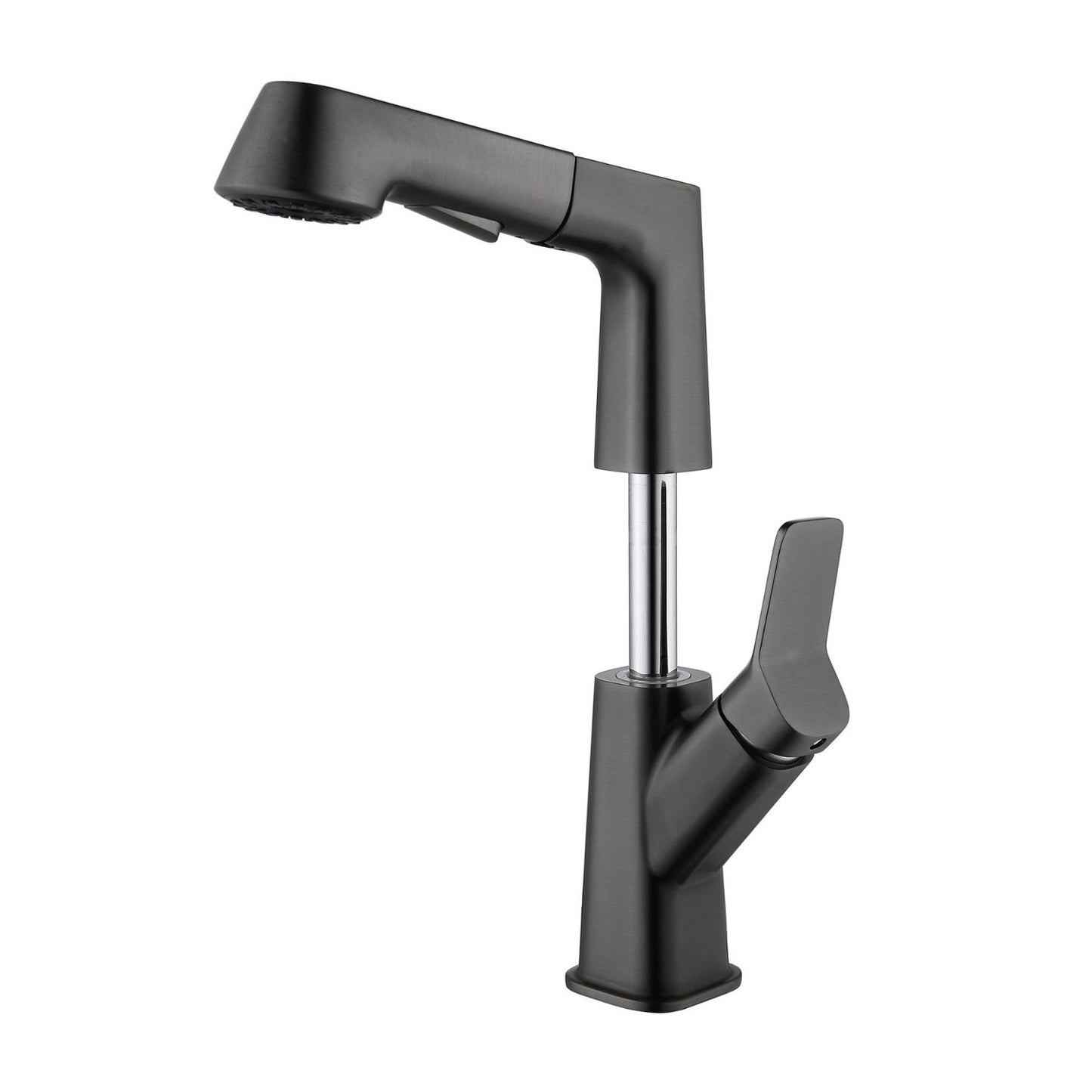 Dowler Single-Hole Rotatable and Liftable Pull-Out Bathroom Faucet-BF2402