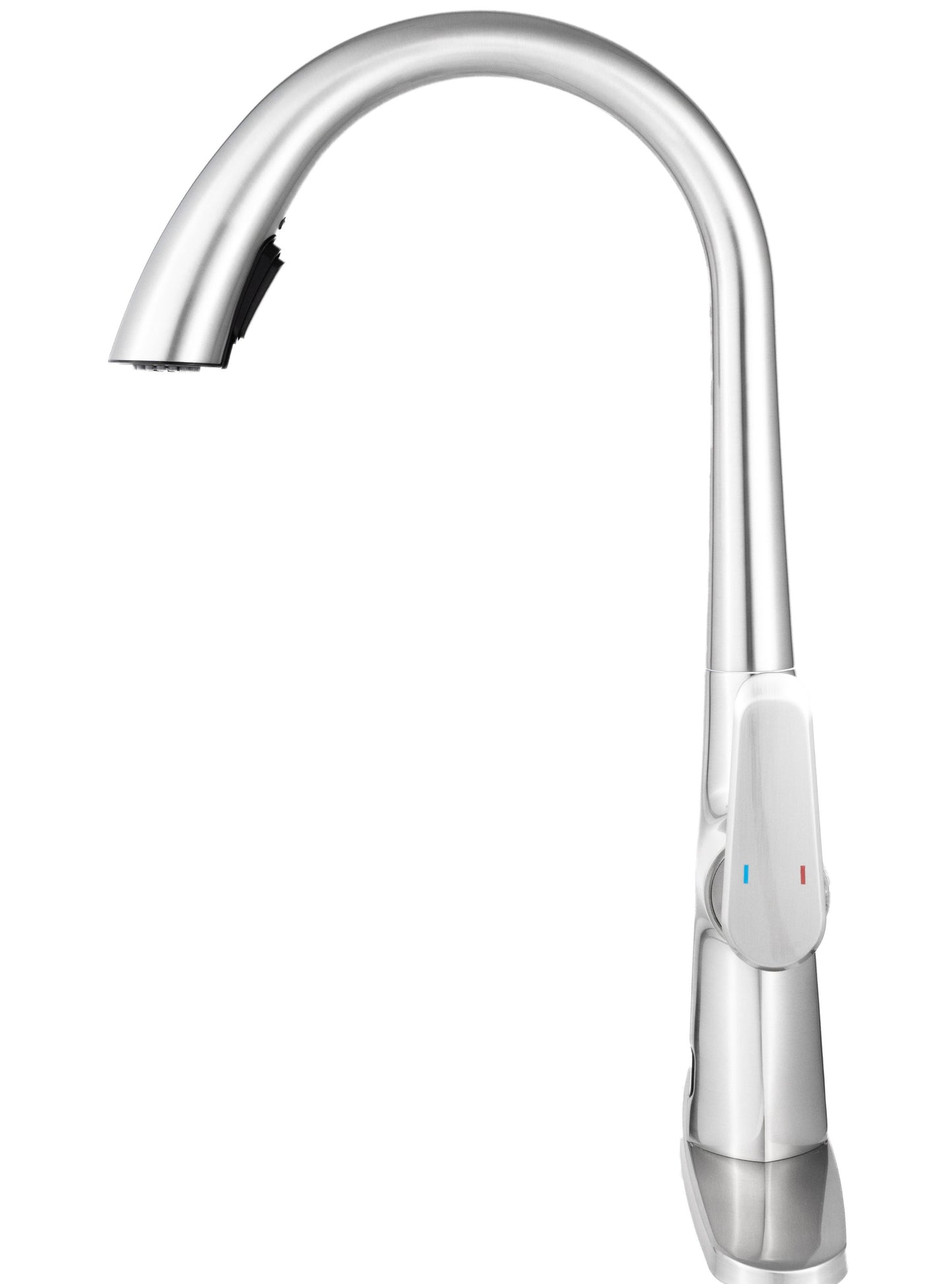 Dowler Stainless Steel Single Handle Pull Down Kitchen Faucet-KF2401