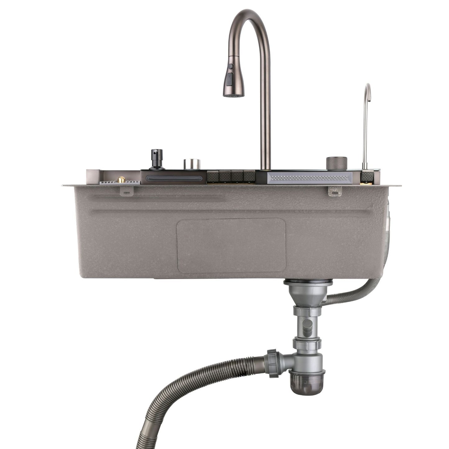 Dowler Stainless Steel Single Bowl Kitchen Sink-KS2401