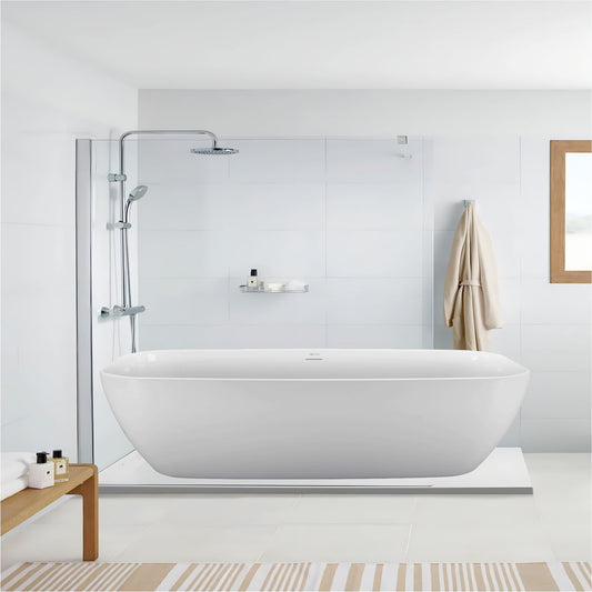 Dowler 59" Acrylic Freestanding Soaking Tubs