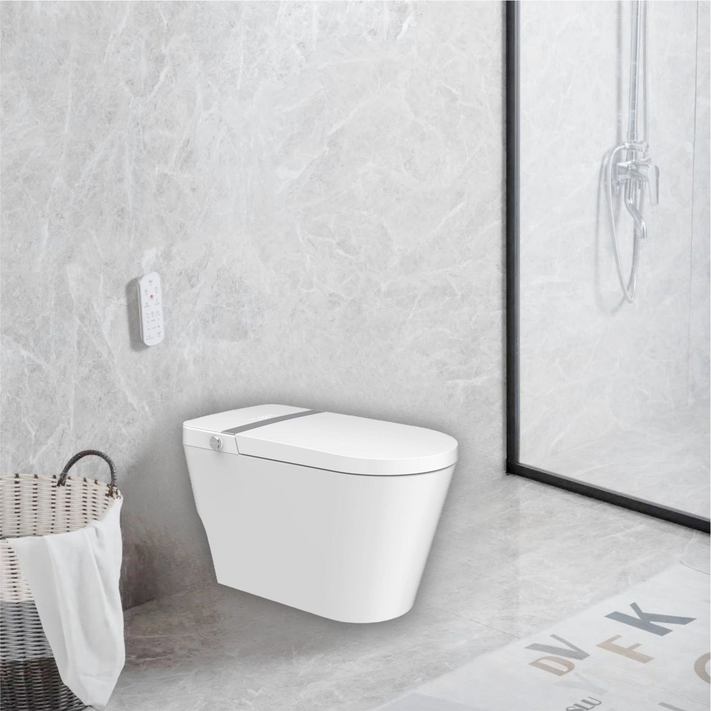 Dowler Smart One-Piece Toilet with Automatic Open/Close Lid-ST2403