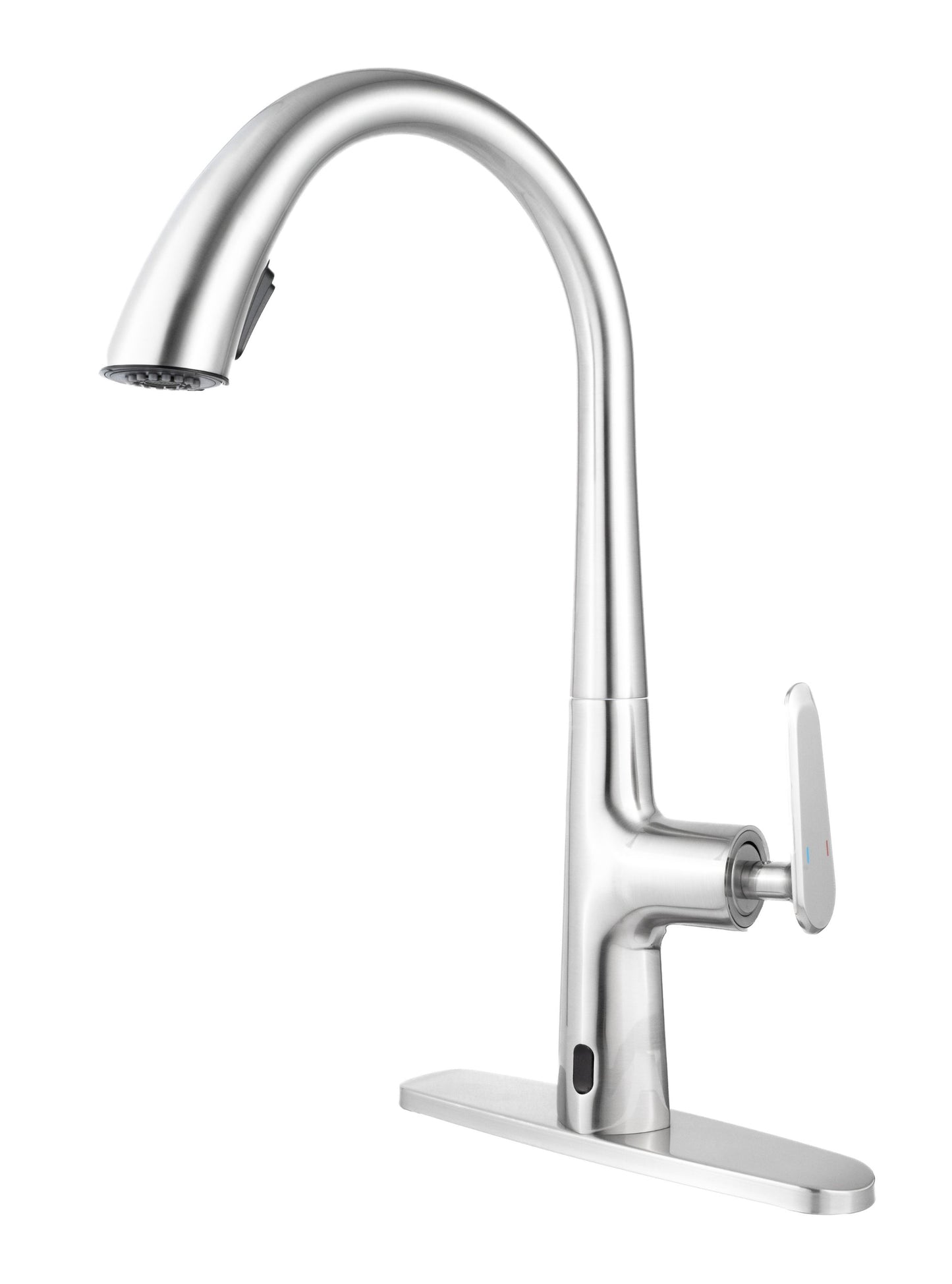 Dowler Stainless Steel Single Handle Pull Down Kitchen Faucet-KF2401